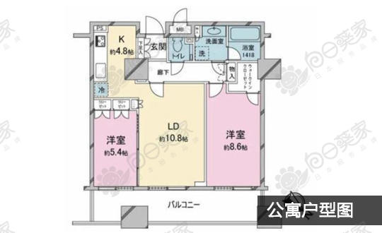 日本东京都江东区有明2居室公寓