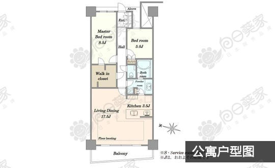 日本神奈川县横滨市西区未来港公寓