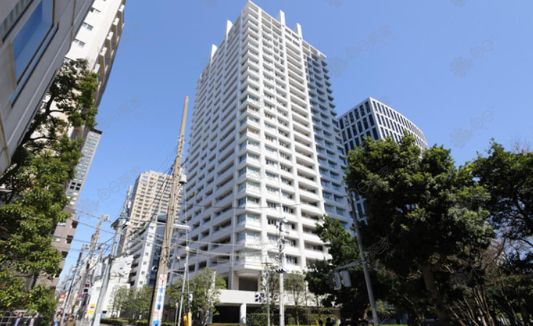 日本东京都港区芝自住高级塔楼2居室公寓