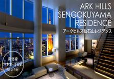 日本东京都港区六本木高级塔楼2居室公寓