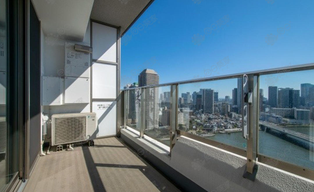 日本東京都中央區湊2居室塔式公寓