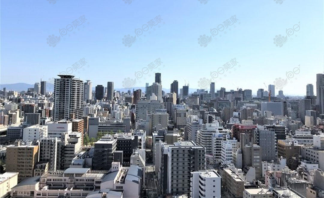 日本大阪市北区梅田徒步范围内1居室塔楼公寓