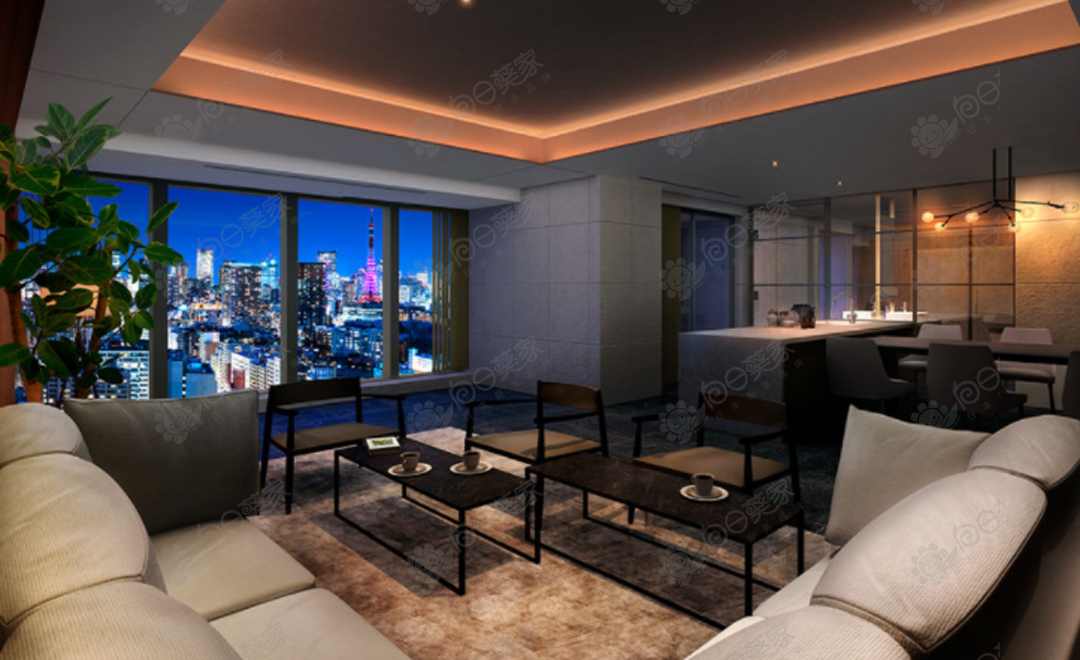 日本东京都港区白金新建2居室高级塔楼公寓