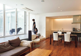 与爱宠舒适生活的日本平层住宅，满满的都是细节